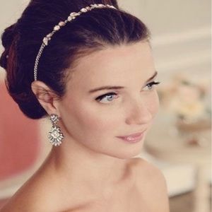C+I Crystal Strand Statement Headband